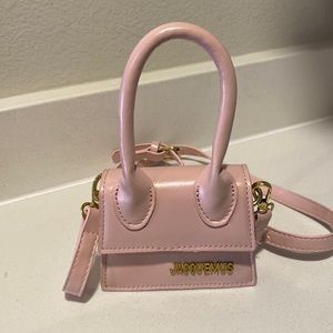 Jacquemus pink mini bag